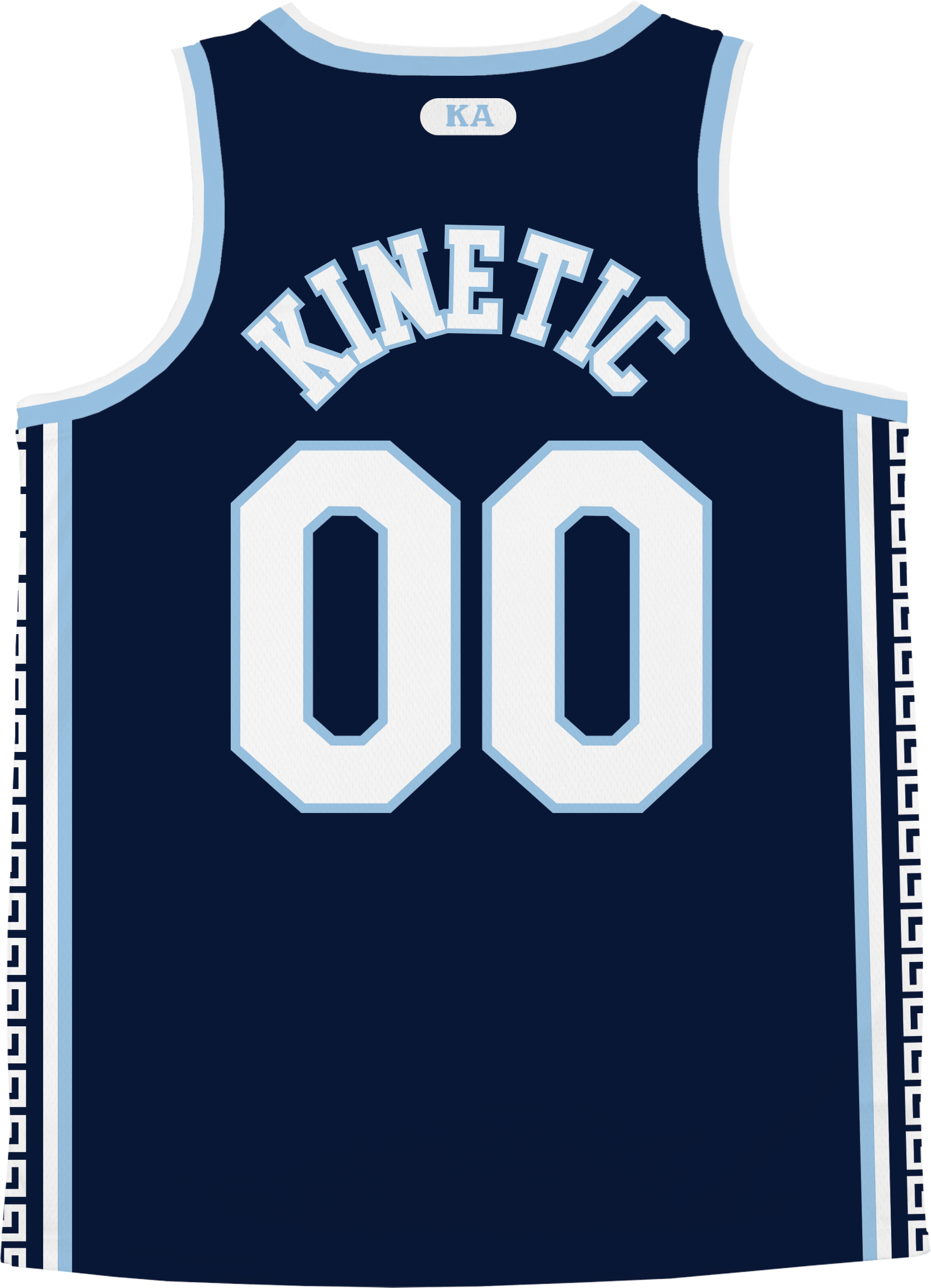 Kinetic Society LLC Kappa Alpha Order - Templar Basketball Jersey