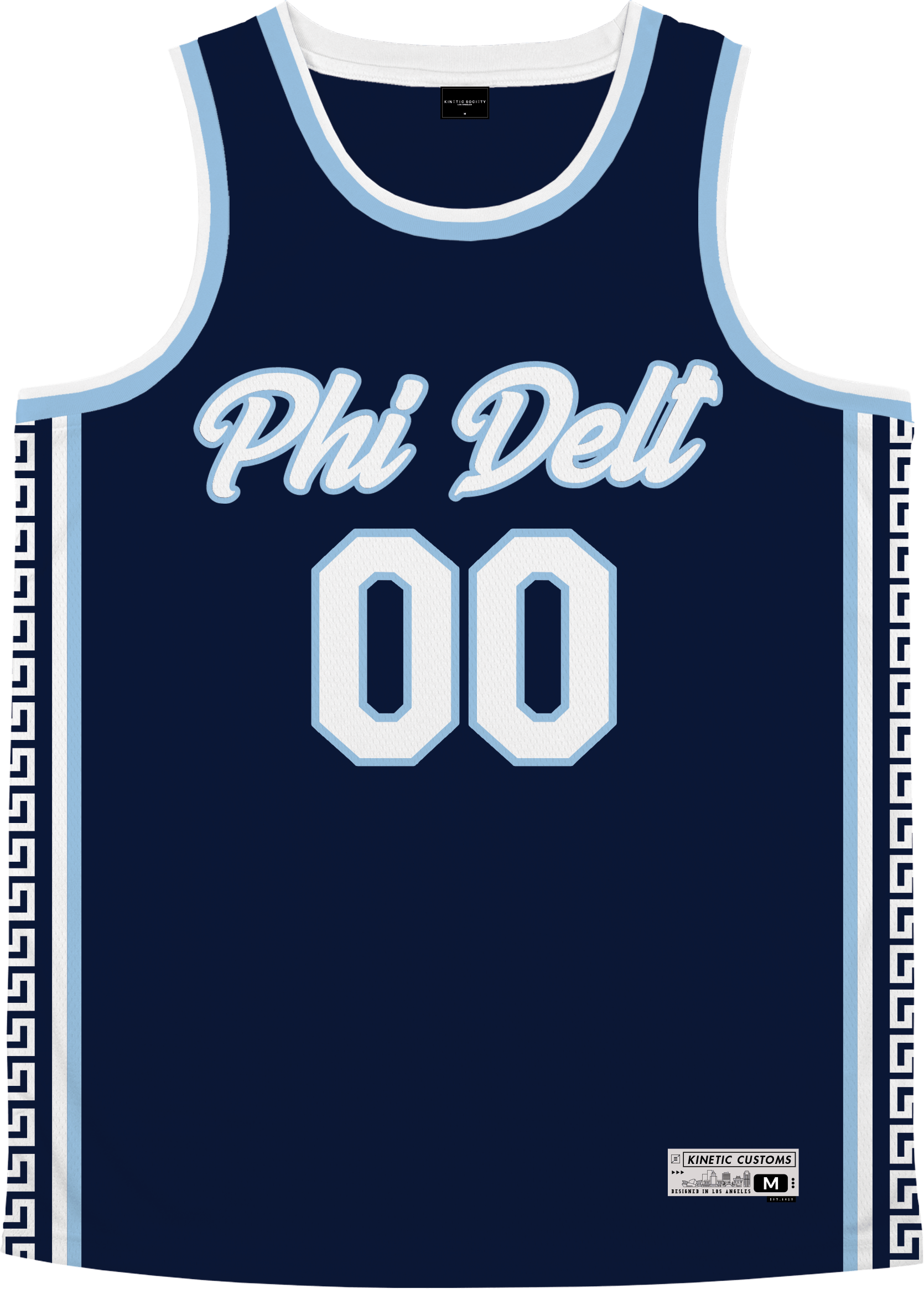 Kinetic Society LLC Phi Gamma Delta - Vintage Basketball Jersey