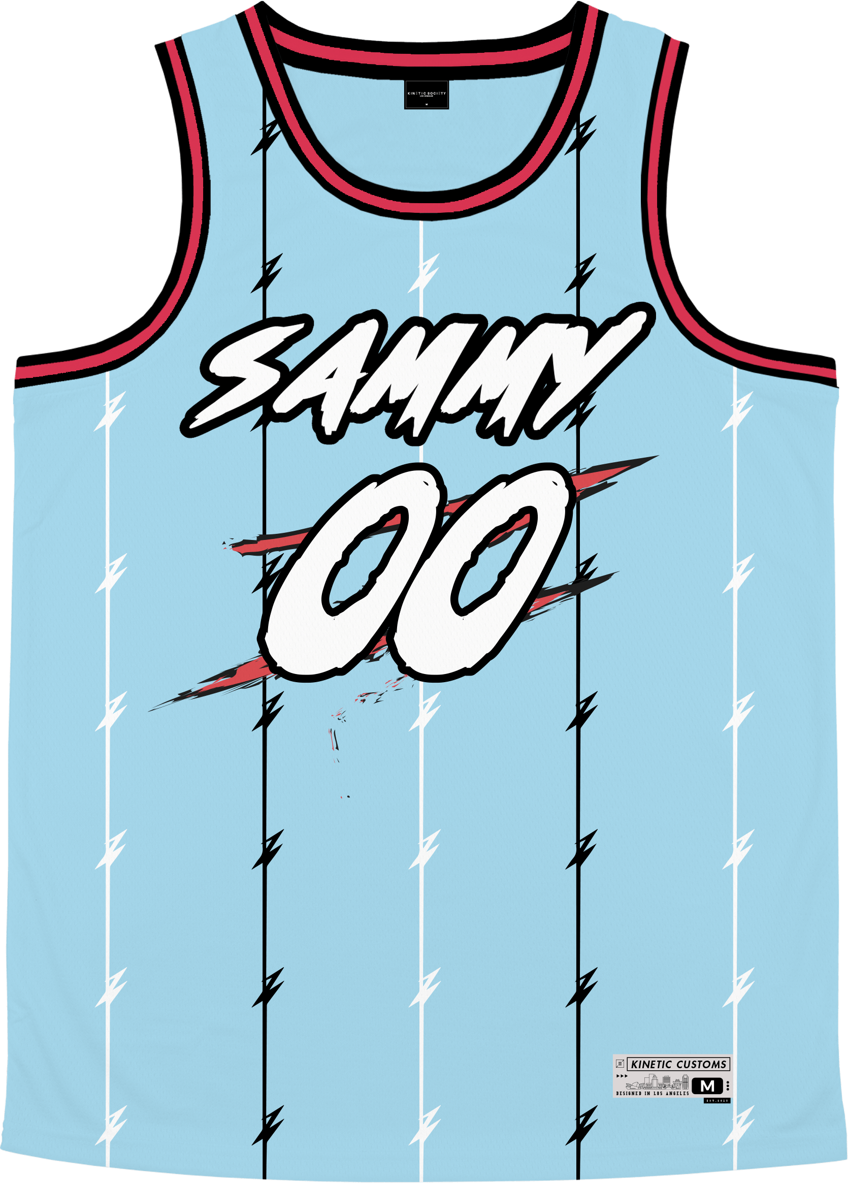 Kinetic Society LLC Sigma Alpha MU - Retro Ballers Basketball Jersey
