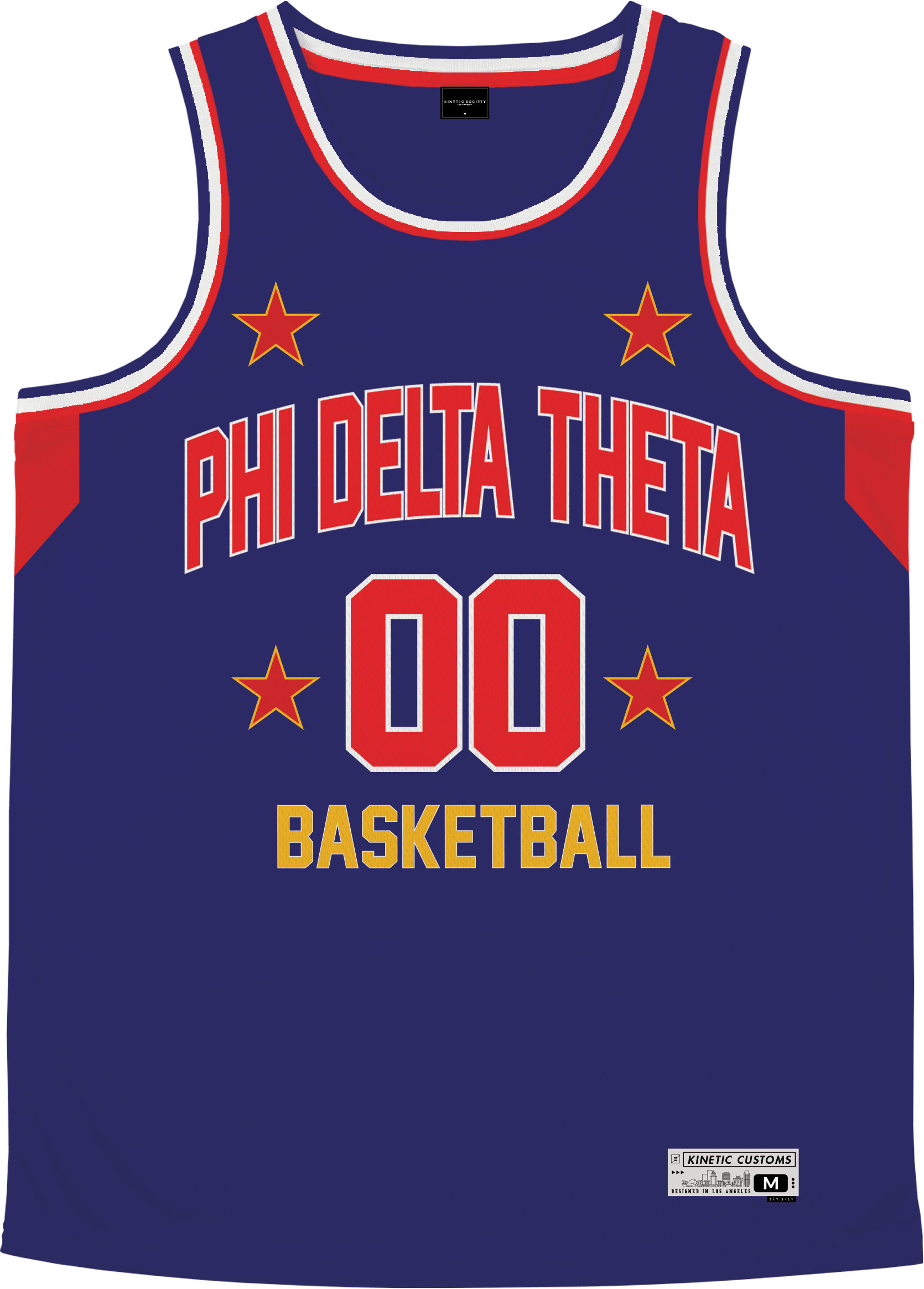 Phi Delta Theta - Tropical Basketball Jersey – Kinetic Society LLC