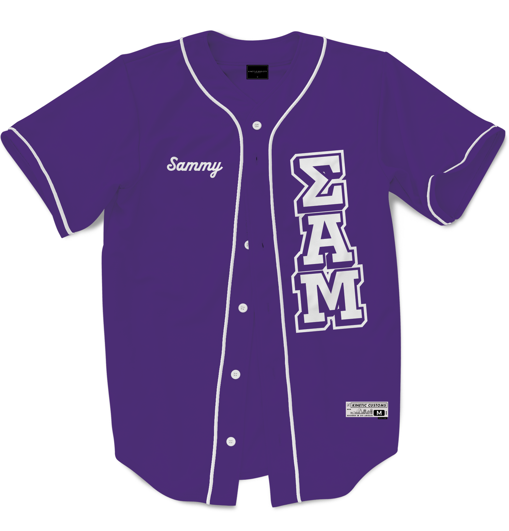 Sigma Alpha MU - House Baseball Jersey