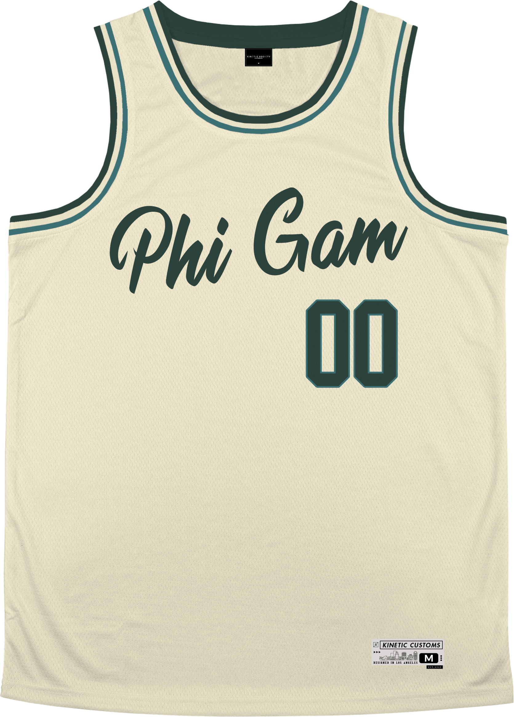 Kinetic Society LLC Phi Gamma Delta - Vintage Basketball Jersey