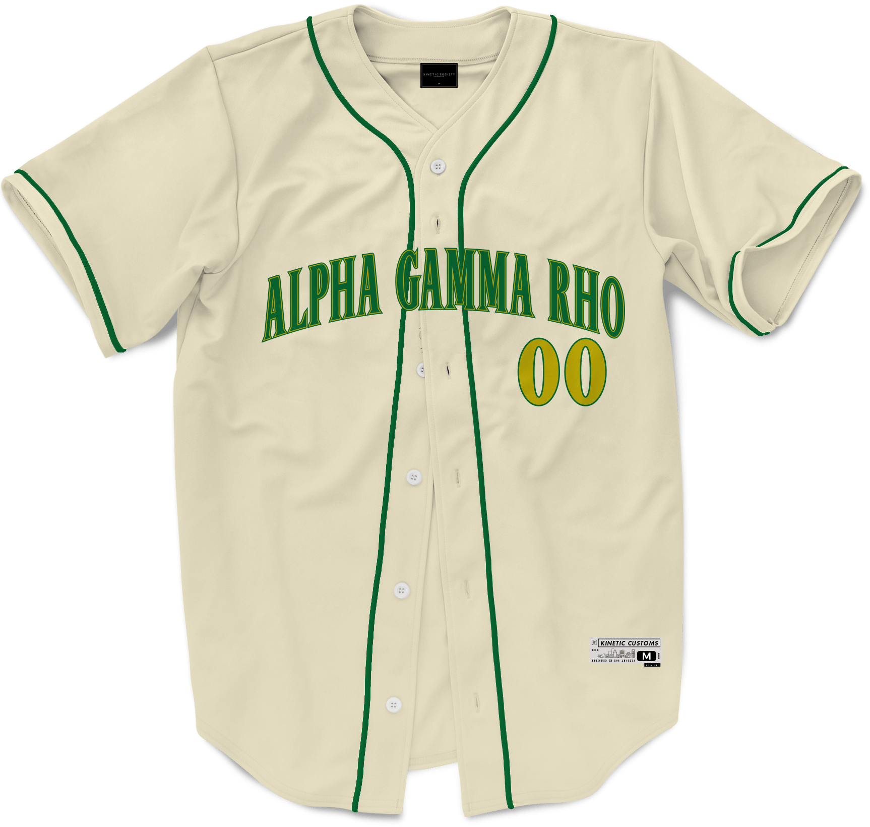 Kinetic ID - Miami Beach Splash Baseball Jersey