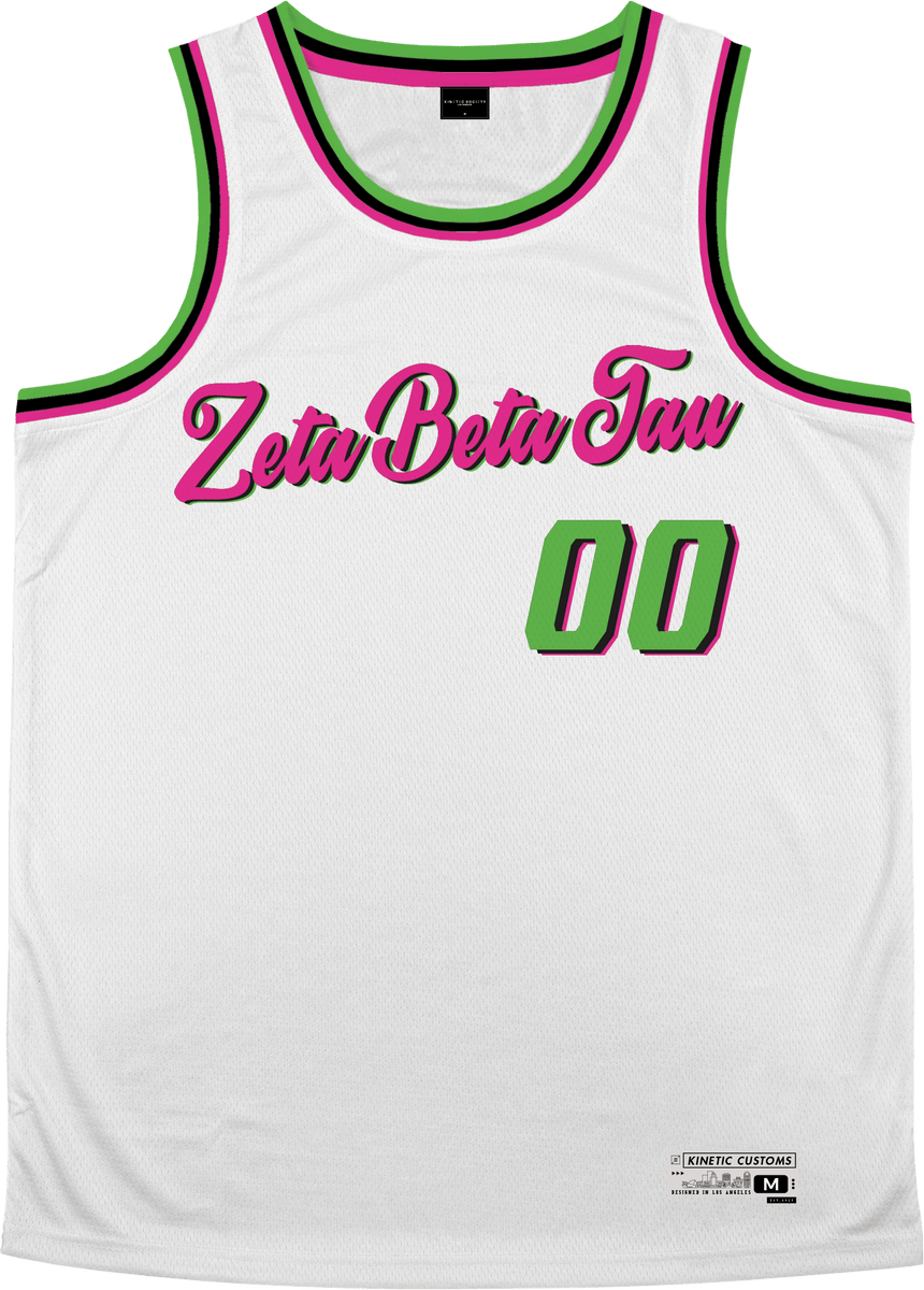 Zeta Tau Alpha - Buttercream Basketball Jersey – Kinetic Society LLC