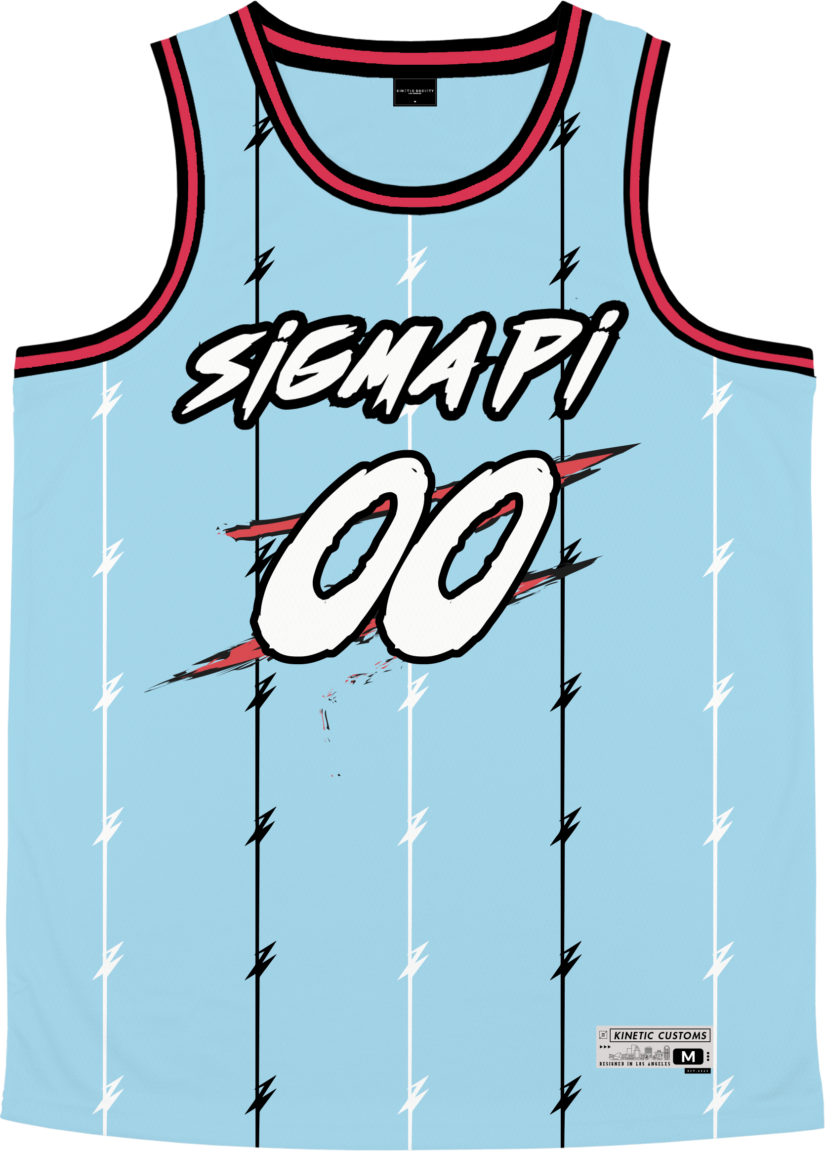 Kinetic Society LLC Sigma Pi - Atlantis Basketball Jersey