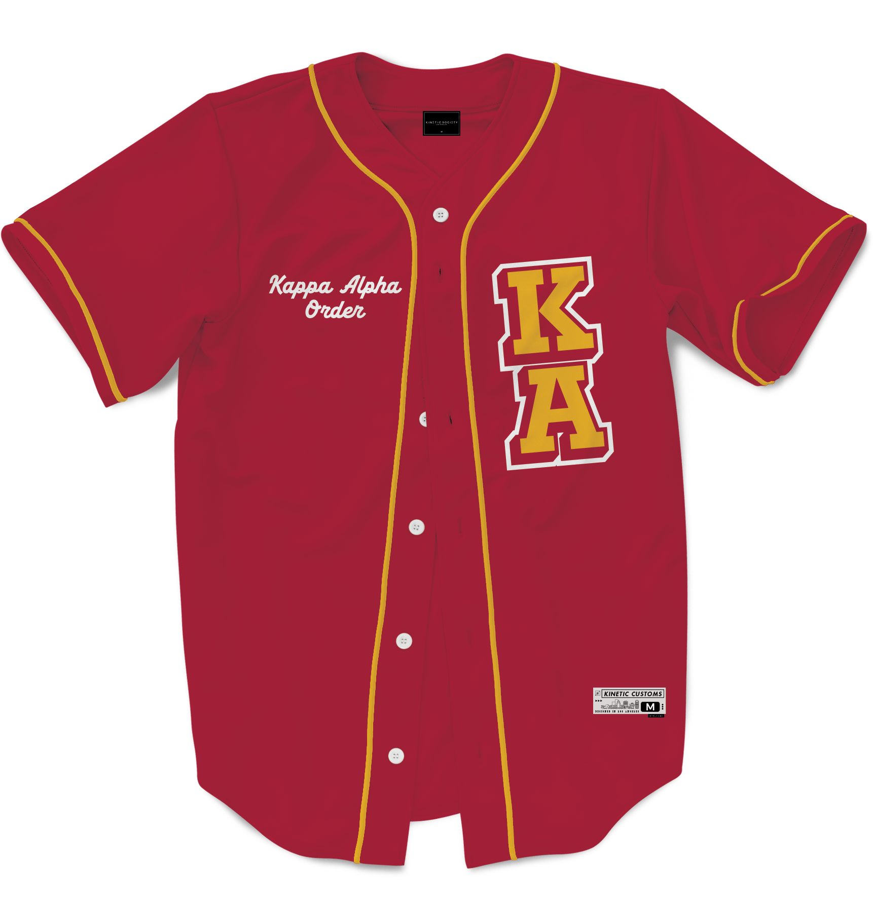 Kappa Alpha Order - Classic Ballpark Blue Baseball Jersey