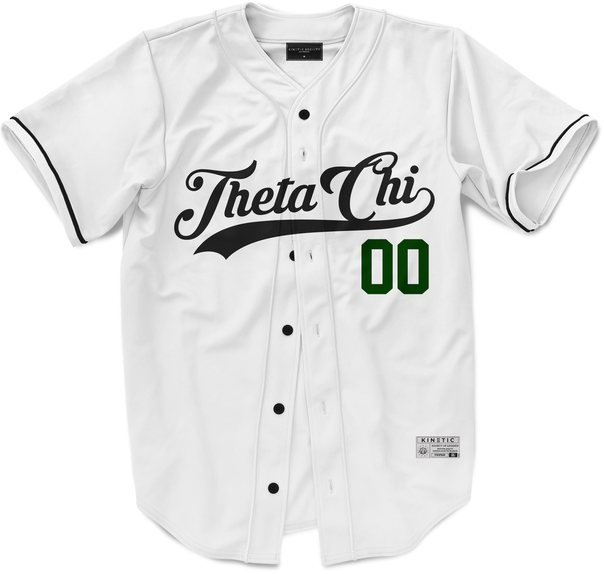 Theta Chi Personalized New Era Graphite Baseball Jersey – Theta