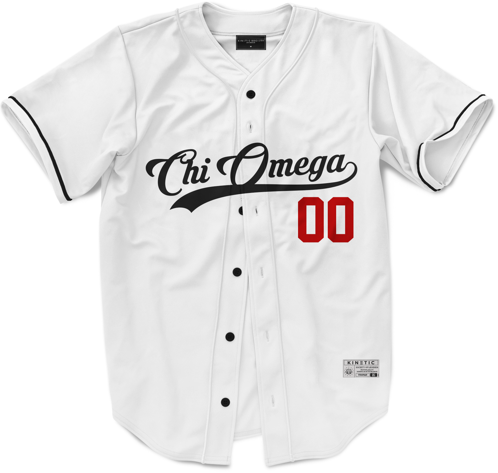 White and Red Baseball Uniform