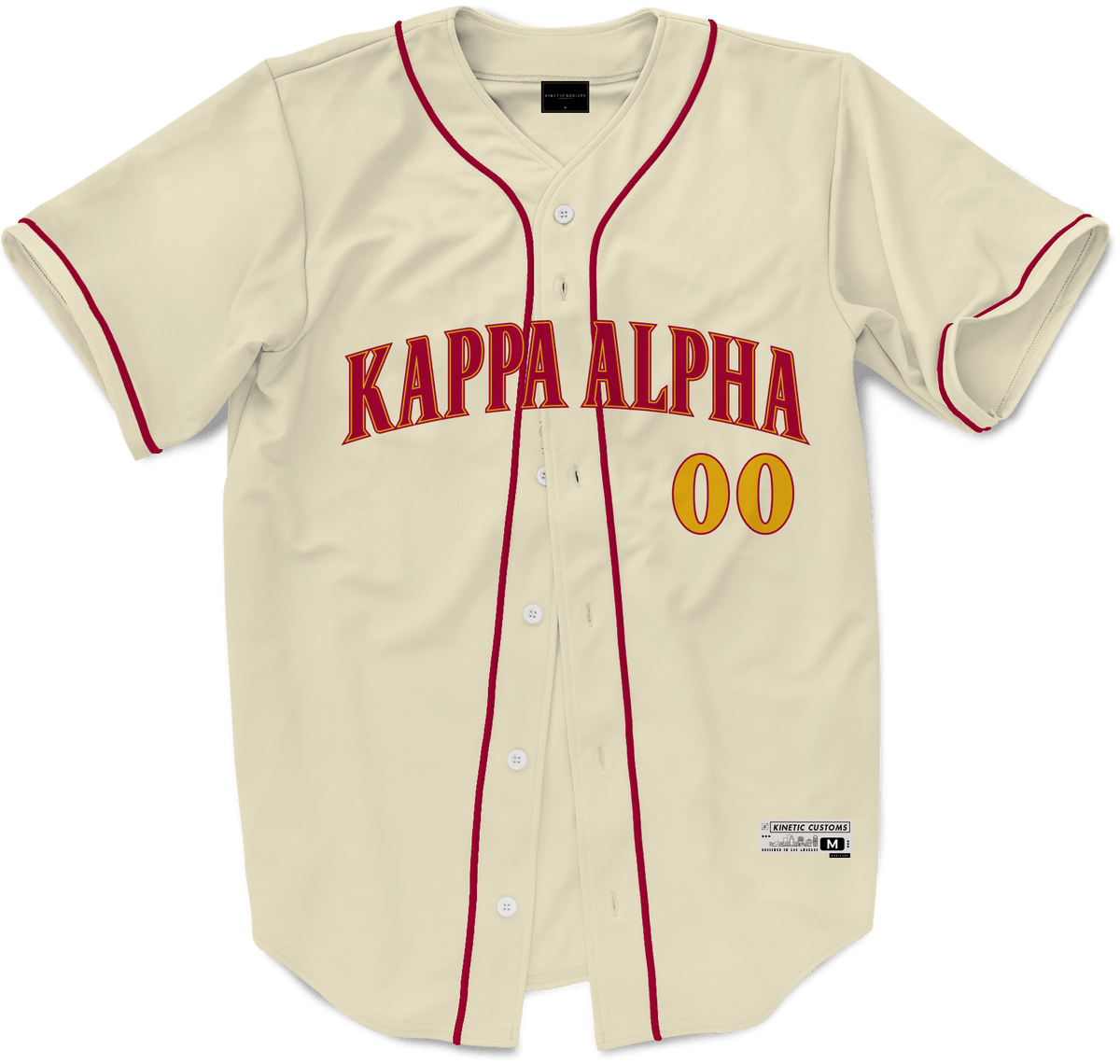 Kinetic Society LLC Kappa Alpha Order - Templar Basketball Jersey