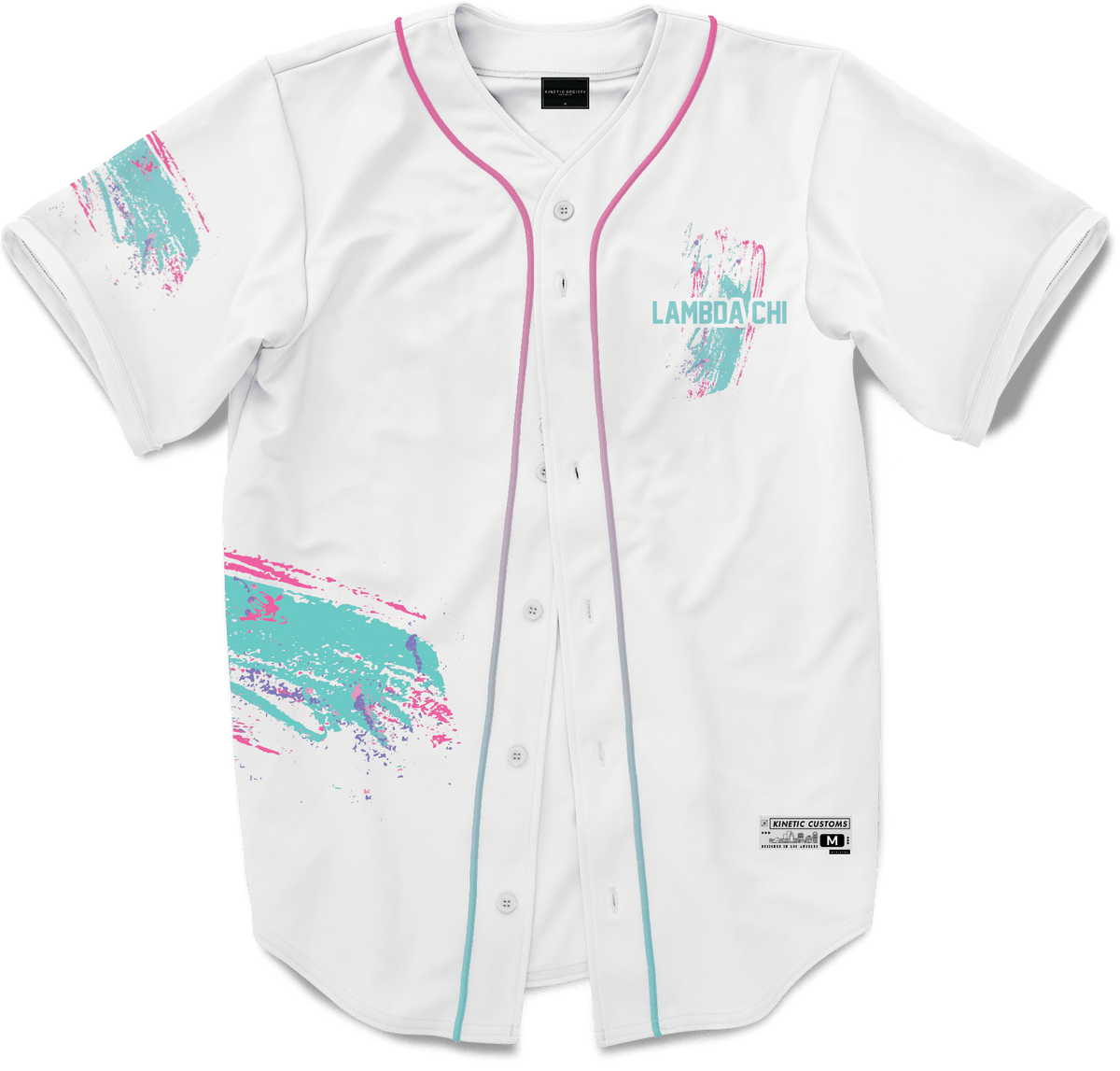 Lambda Chi Alpha - Cream Baseball Jersey