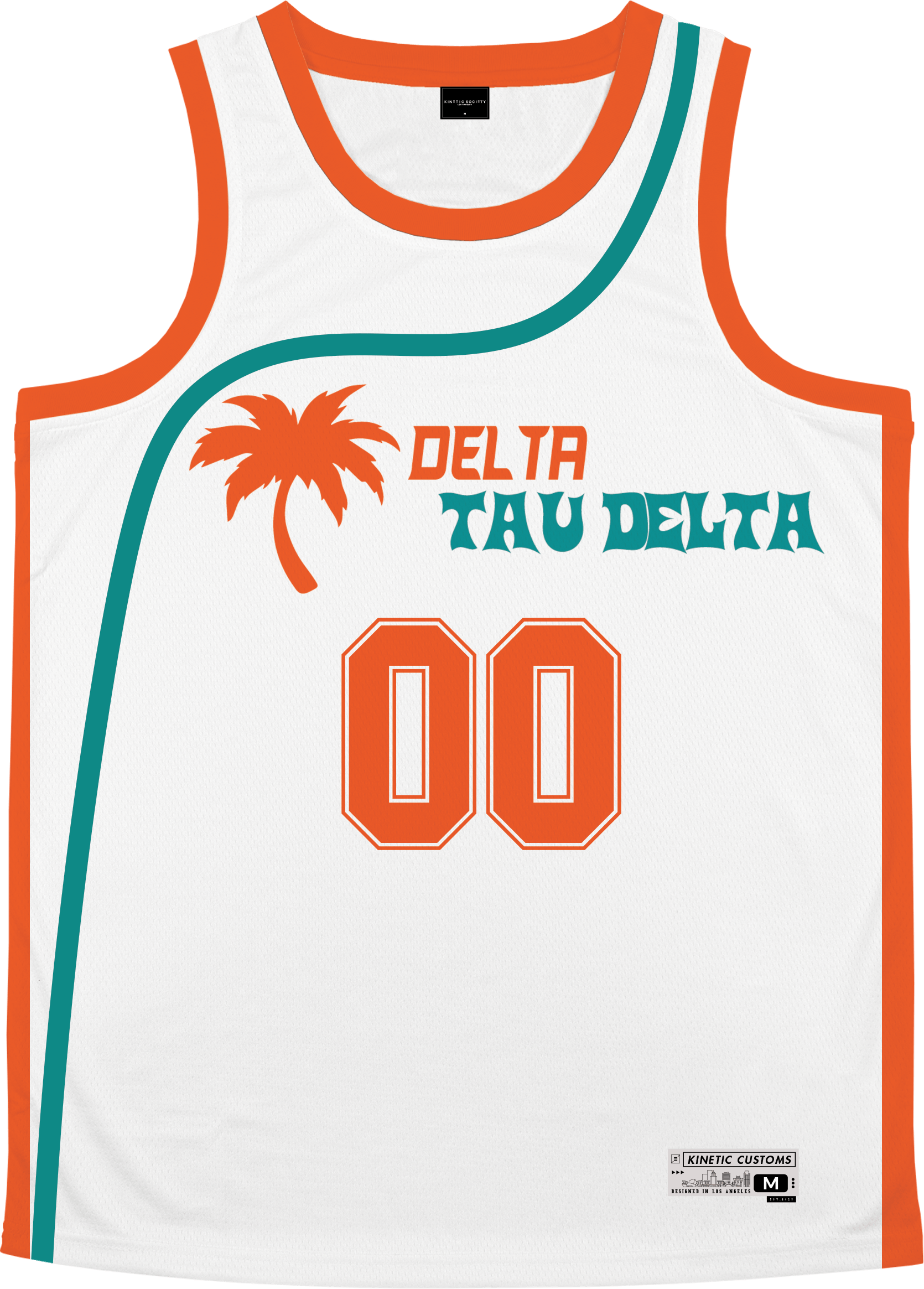 Delta Tau Delta Custom Basketball Jersey | Style 39 Medium