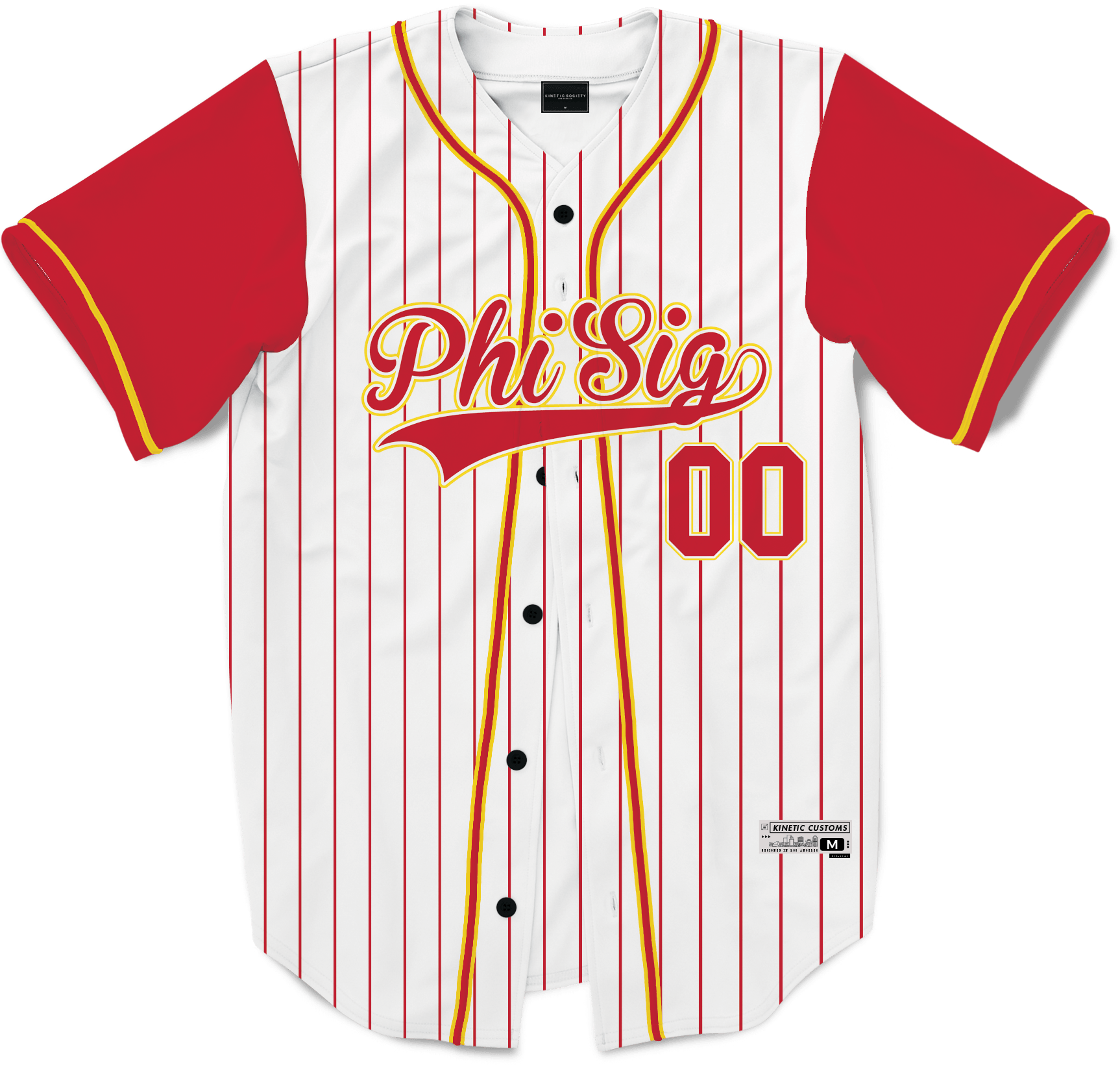 Phi Sigma Kappa - House Baseball Jersey – Kinetic Society LLC
