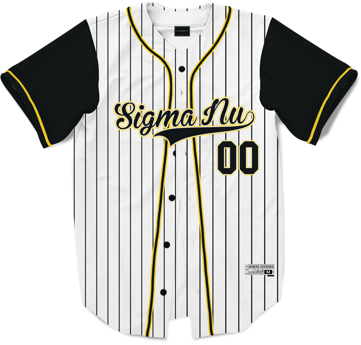 Sigma Nu 7 Full Button Baseball Jersey