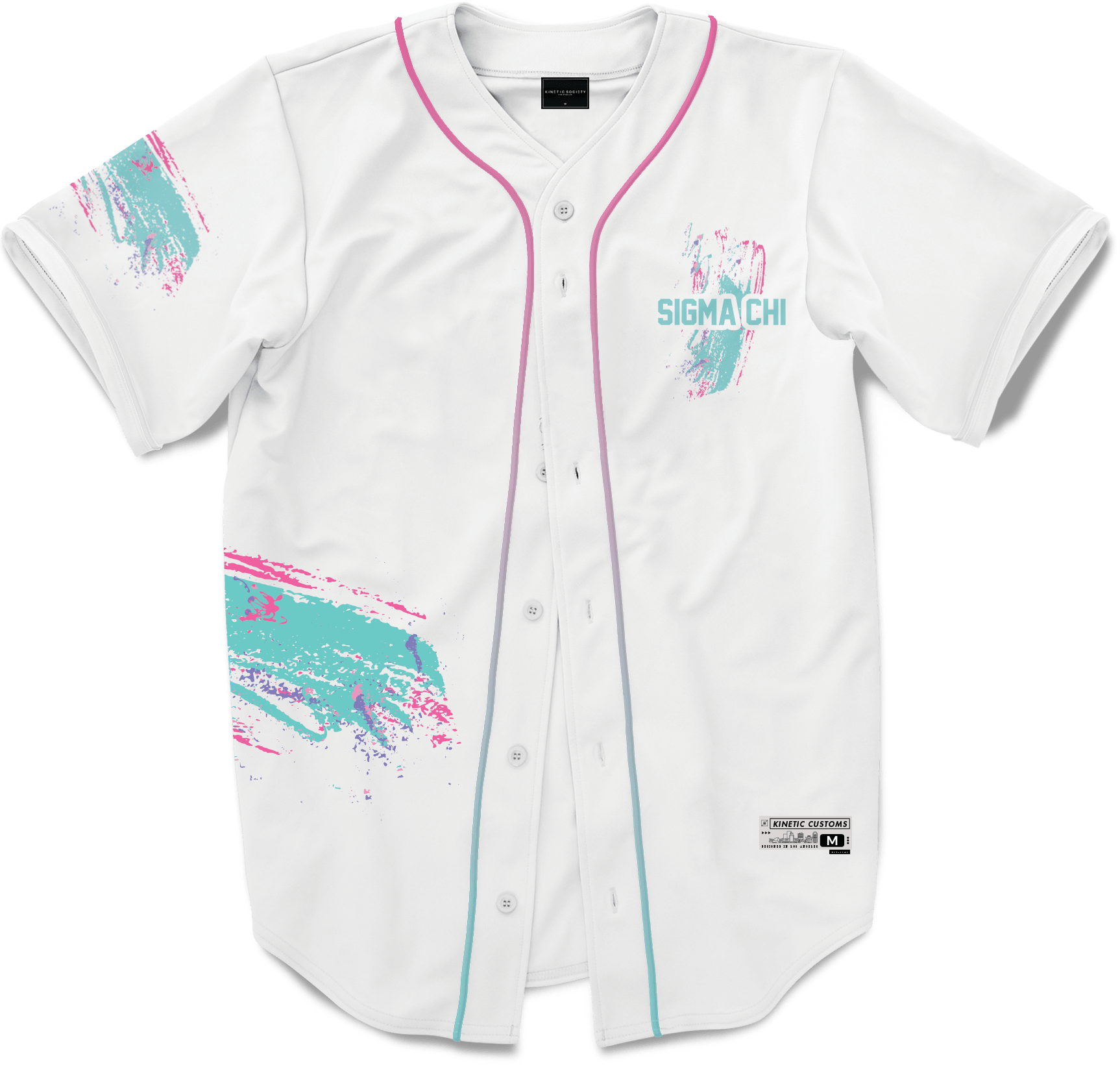 Sigma Chi - Miami Beach Splash Baseball Jersey