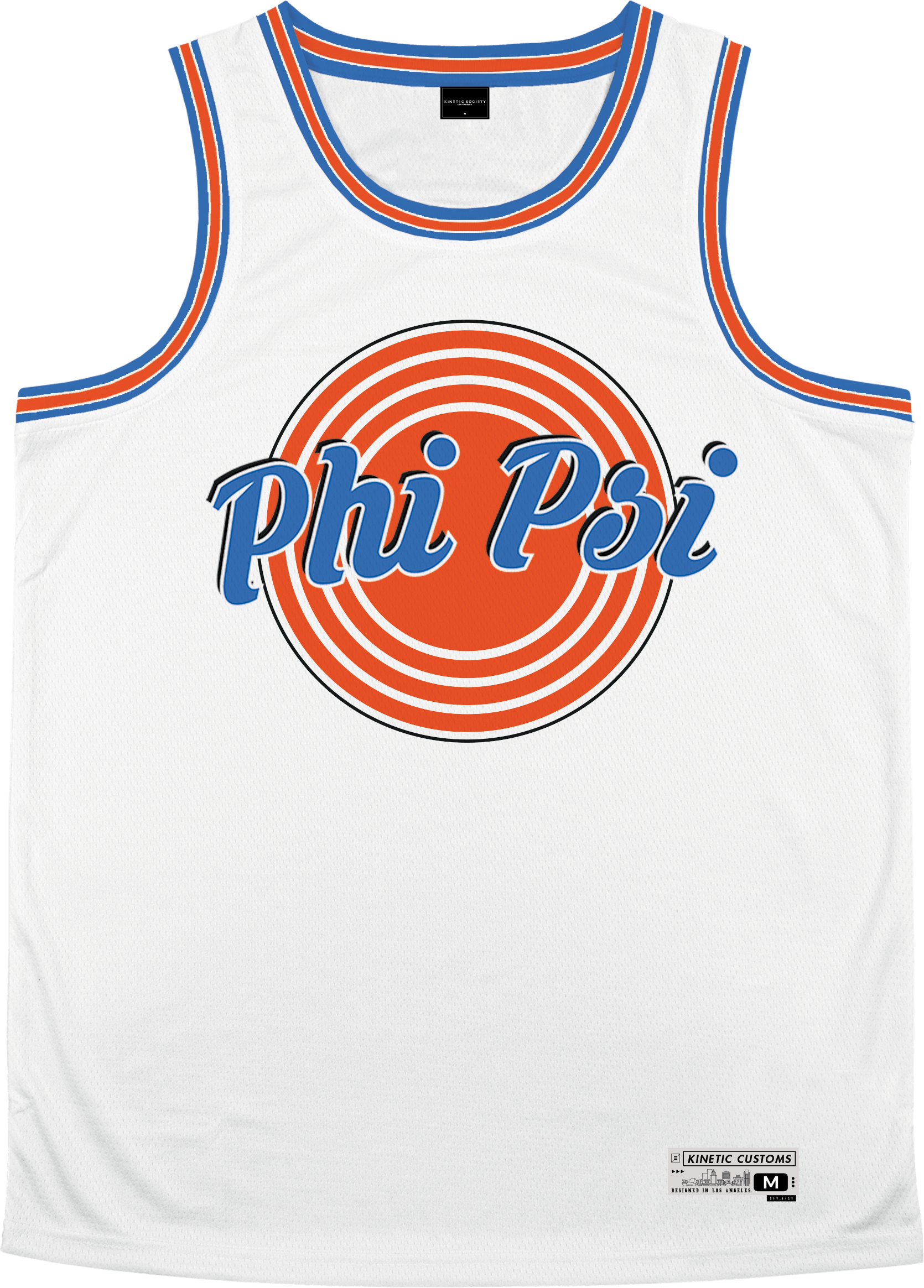 Kinetic Society LLC Phi Kappa PSI - Vintage Basketball Jersey