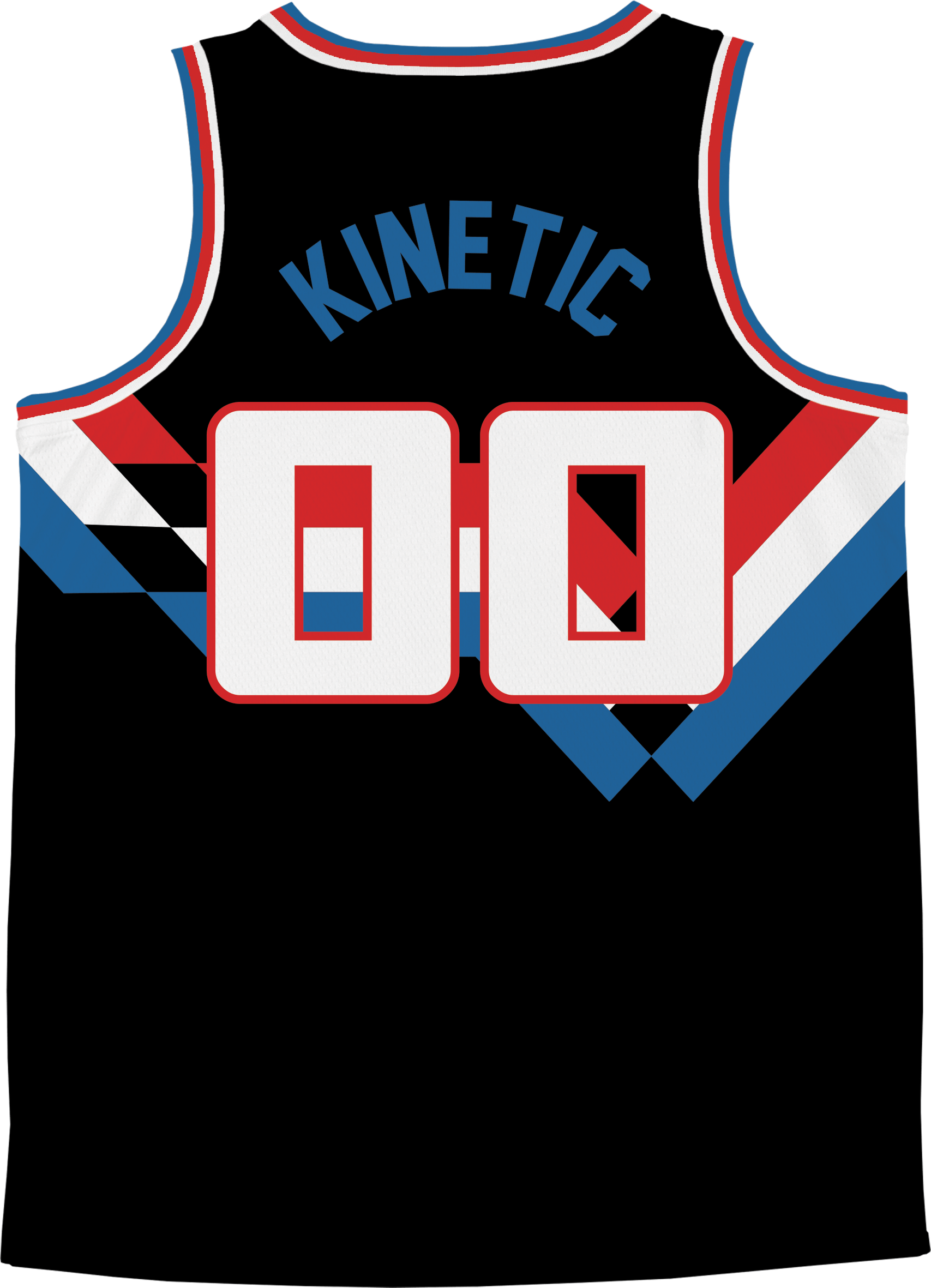 Kinetic Society LLC Zeta Beta Tau - Templar Basketball Jersey