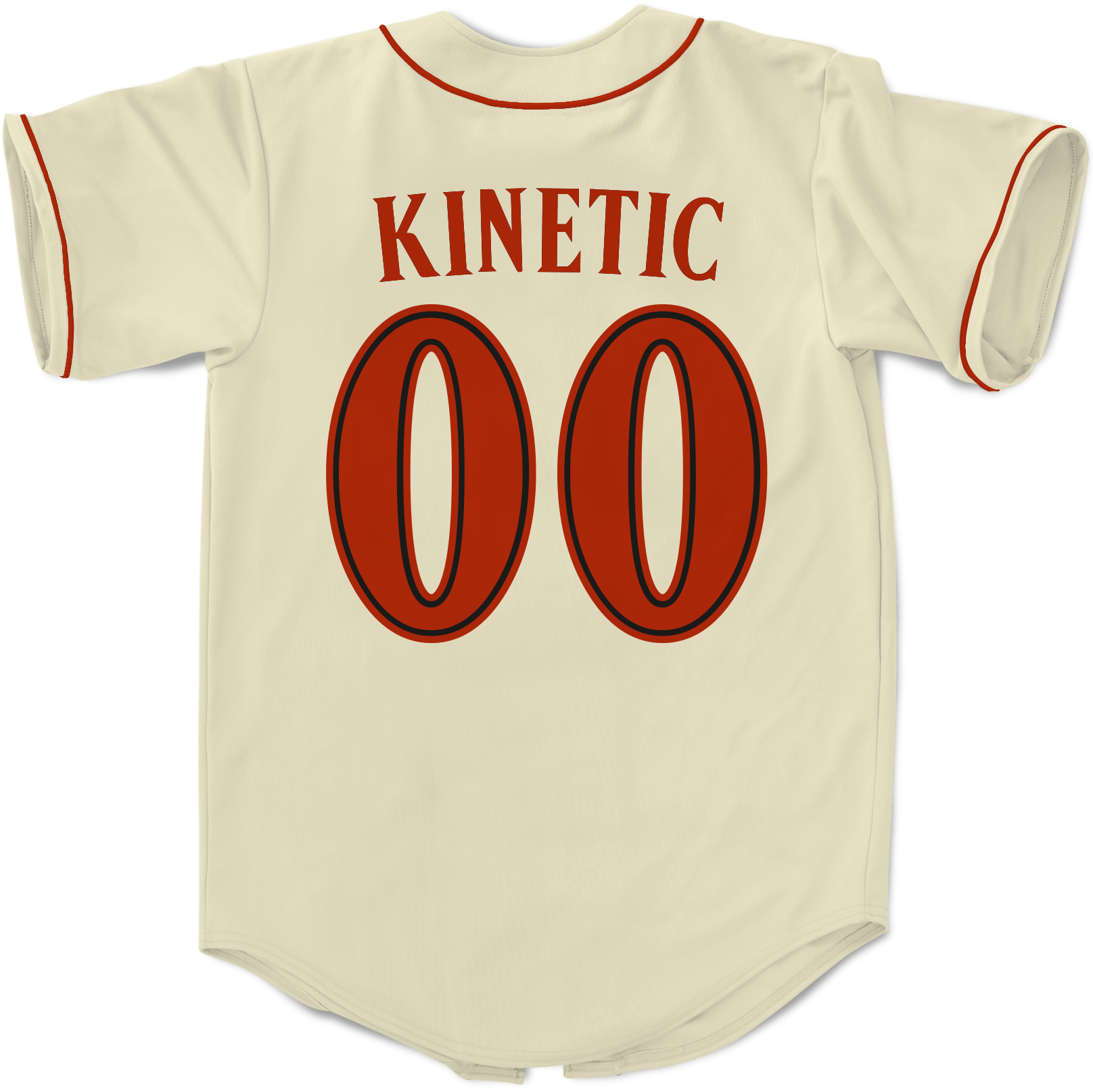 TKE Personalized White Mesh Baseball Jersey XL / Tau Kappa Epsilon