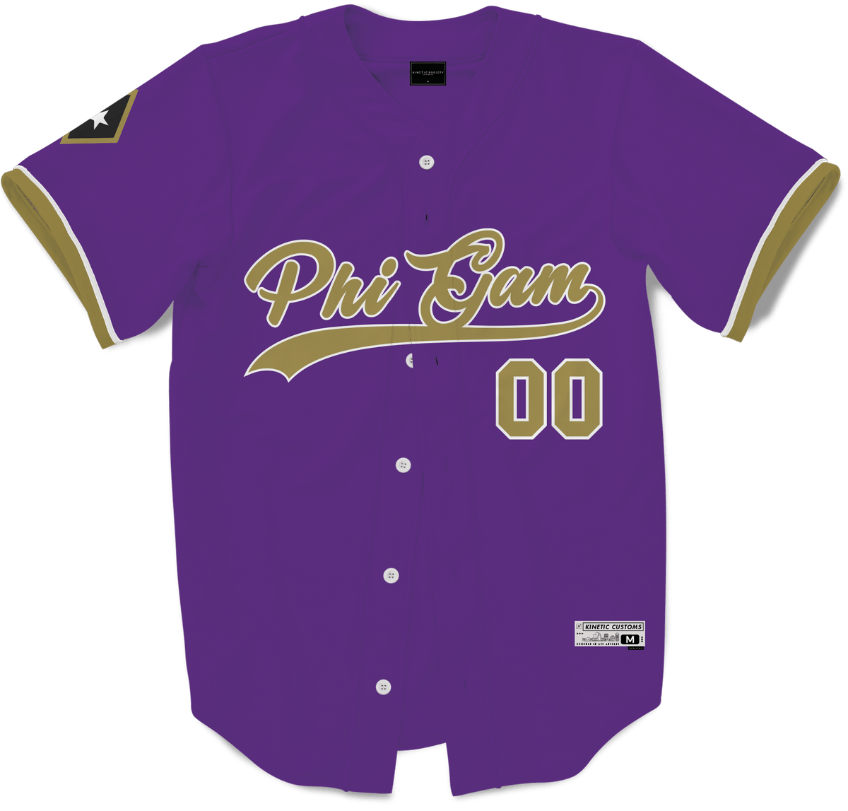 Phi Gamma Delta - Cream Baseball Jersey