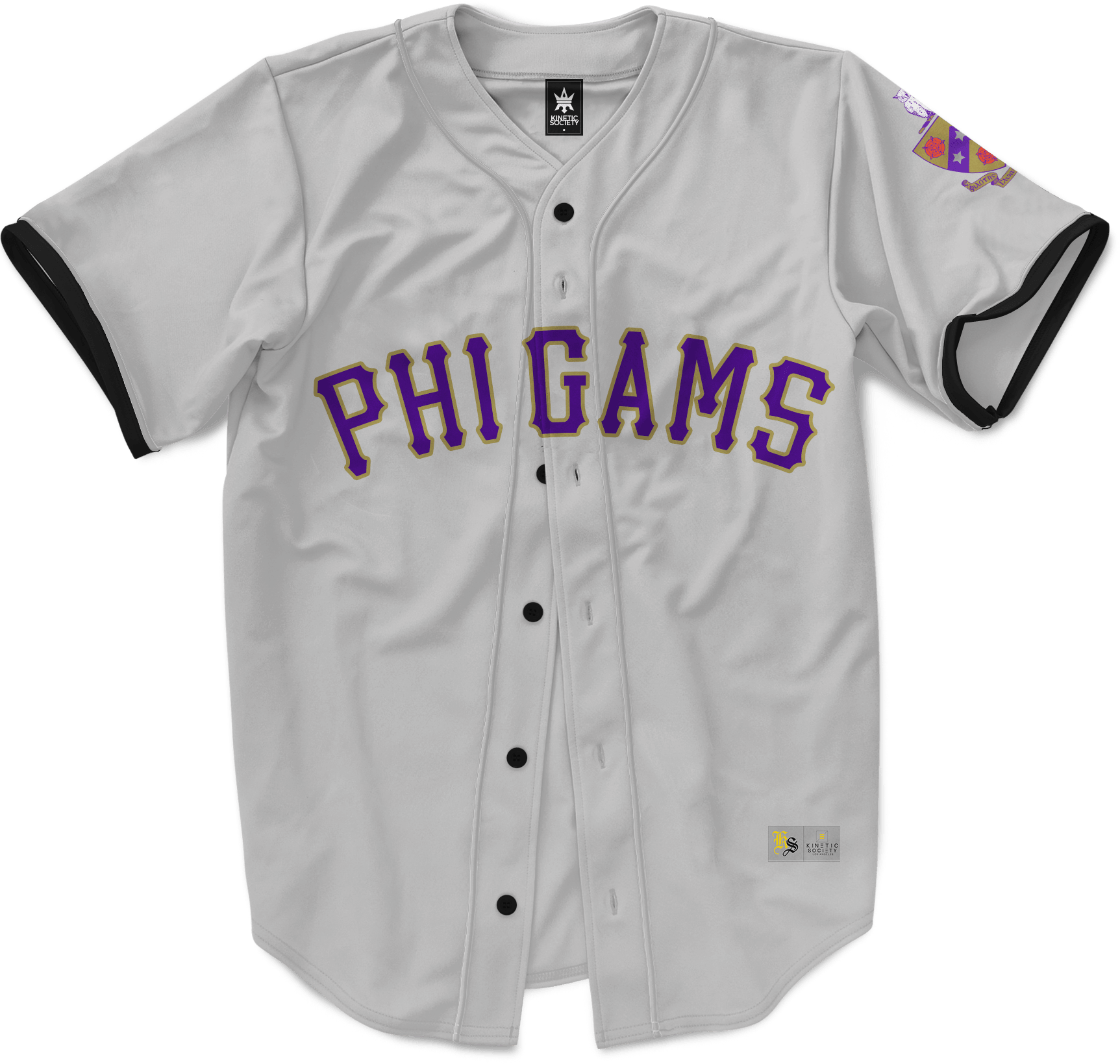 Omega Phi Beta Embroidered Baseball Jersey