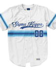 Sigma Kappa - Retro Stripe - Baseball Jersey