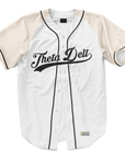 Theta Delta Chi - Classic Cream - Baseball Jersey