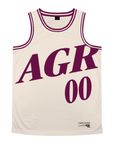 Alpha Gamma Rho - Big Bold - Basketball Jersey