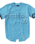 Delta Chi - Blue High - Baseball Jersey