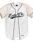 Delta Chi - Classic Cream - Baseball Jersey