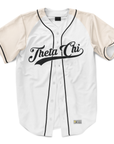 Theta Chi - Classic Cream - Baseball Jersey