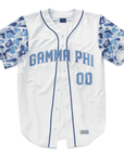 Gamma Phi Beta - Camo Sleeved - Baseball Jersey