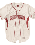 Sigma Tau Gamma - Tiger Stripe - Baseball Jersey