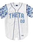 Kappa Alpha Theta - Camo Sleeved - Baseball Jersey