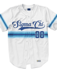 Sigma Chi - Retro Stripe - Baseball Jersey