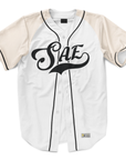 Sigma Alpha Epsilon - Classic Cream - Baseball Jersey