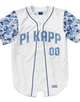 Pi Kappa Phi - Camo Sleeved - Baseball Jersey