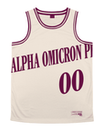 Alpha Omicron Pi - Big Bold - Basketball Jersey