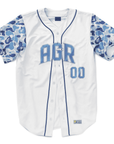 Alpha Gamma Rho - Camo Sleeved - Baseball Jersey