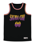 Sigma Chi - High Roller - Basketball Jersey