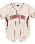 Sigma Nu - Tiger Stripe - Baseball Jersey