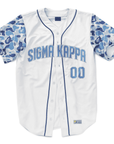 Sigma Kappa - Camo Sleeved - Baseball Jersey