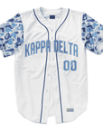 Kappa Delta - Camo Sleeved - Baseball Jersey