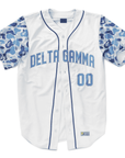 Delta Gamma - Camo Sleeved - Baseball Jersey