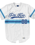 Phi Kappa Sigma - Retro Stripe - Baseball Jersey