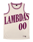 Lambda Phi Epsilon - Big Bold - Basketball Jersey