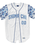 Sigma Chi - Camo Sleeved - Baseball Jersey