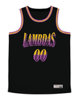 Lambda Phi Epsilon - High Roller - Basketball Jersey