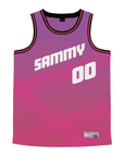 Sigma Alpha Mu - Striped - Basketball Jersey