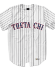 Theta Chi - Crimson Wrapped - Baseball Jersey