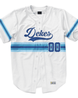 Delta Kappa Epsilon - Retro Stripe - Baseball Jersey