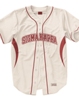 Sigma Kappa - Tiger Stripe - Baseball Jersey